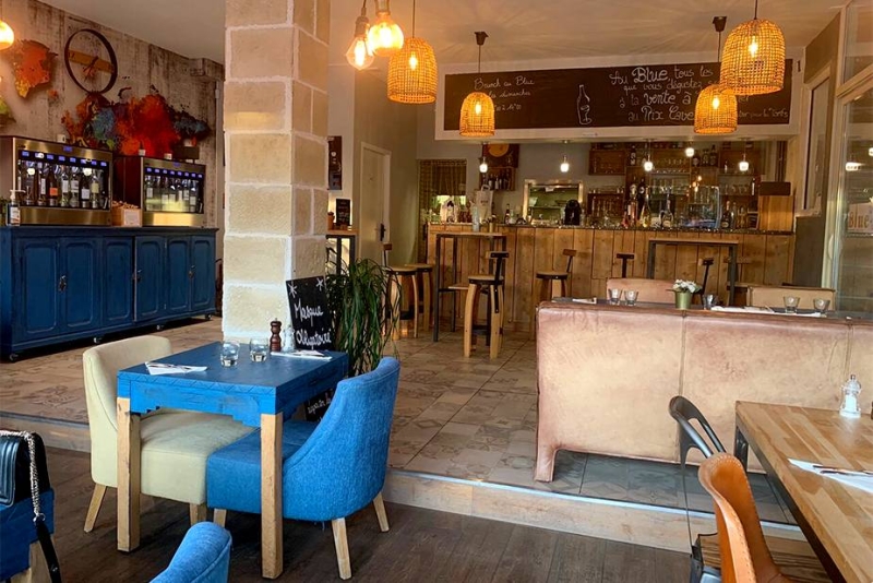 Le Restaurant - Le Blue - Saint-Mandrier -sur-Mer - restaurant SAINT-MANDRIER-SUR-MER